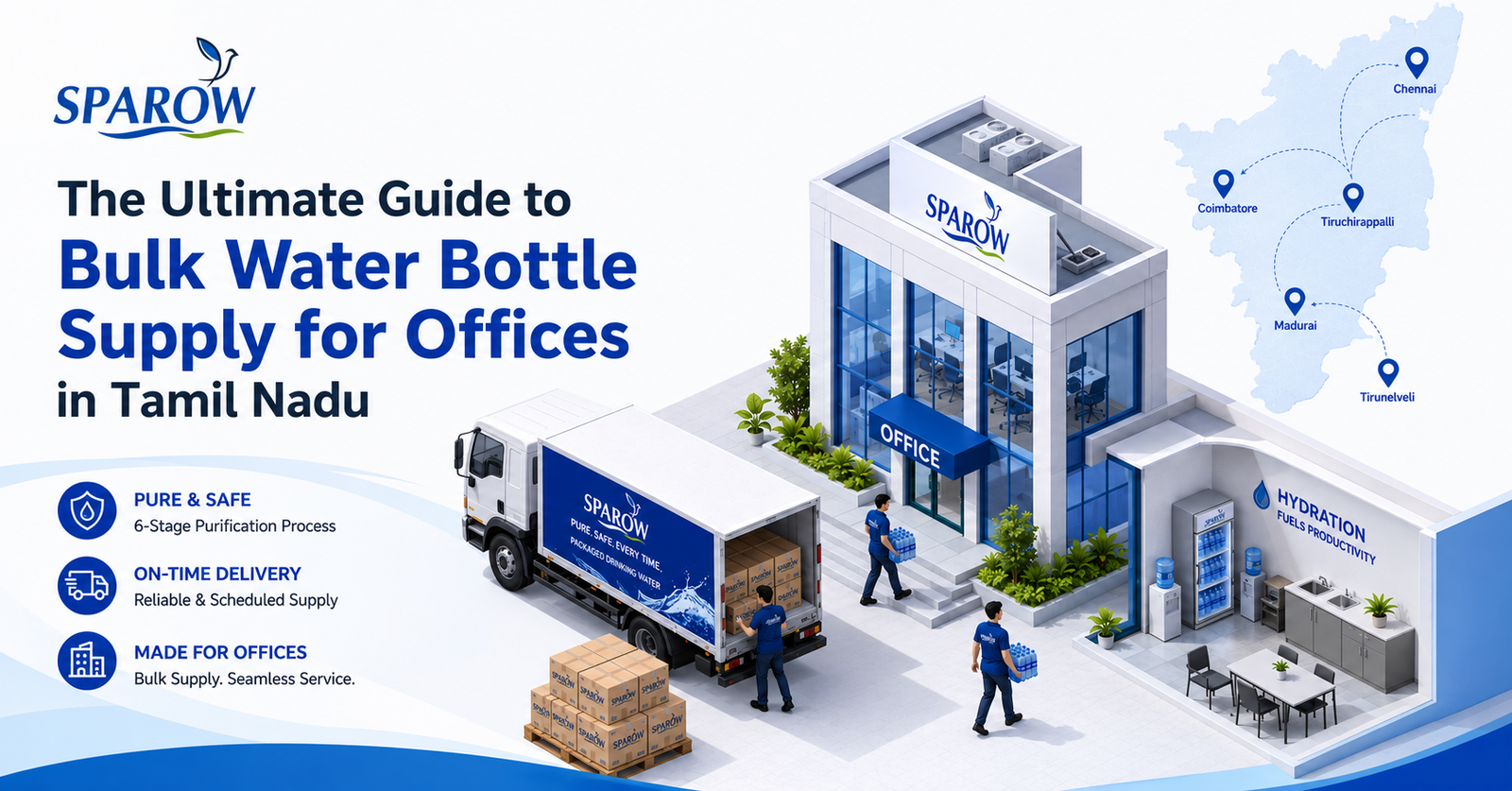 The Ultimate Guide to Bulk Water Bottle Supply for Offices in Tamil Nadu